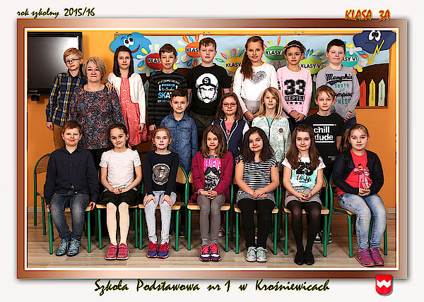 Klasa III a Lista klas - Rok 2015/2016